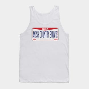 Amish Country Byway National Scenic Byway license plate Tank Top